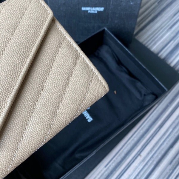 Y*L monogram large flap wallet