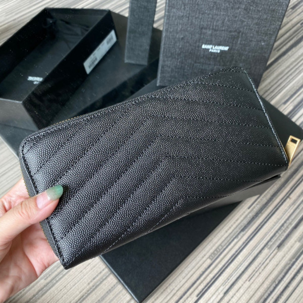 Y*L monogram zippy wallet