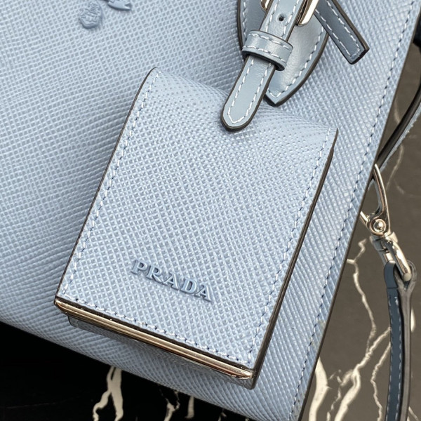 pra*a saffiano leather pra*a monoCh*0me bag