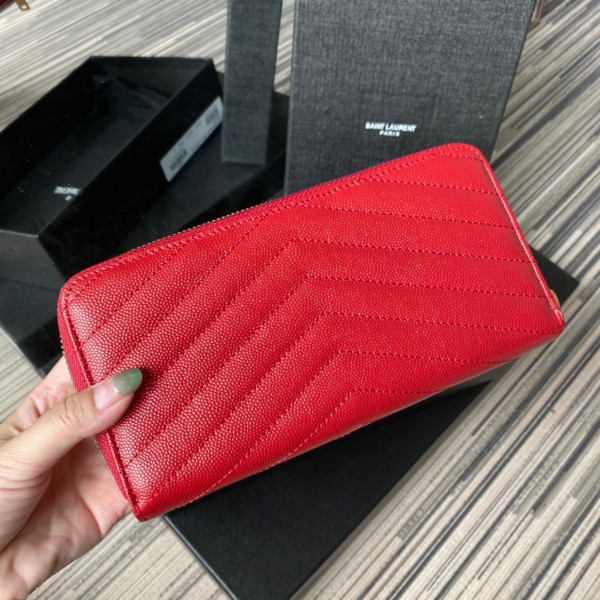 Y*L monogram zippy wallet