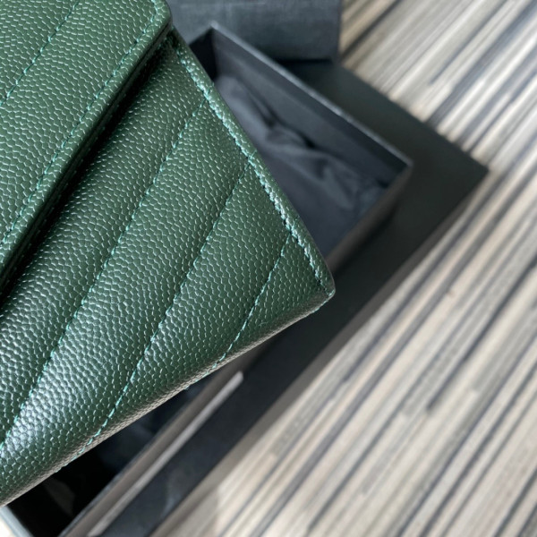 Y*L monogram large flap wallet