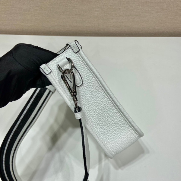 Pra*a leather mini shoulder bag