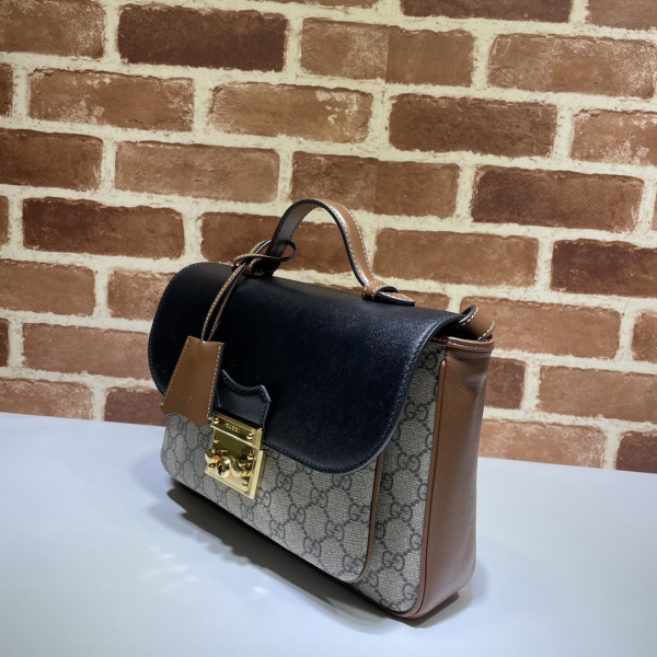 G*u*i padlock small shoulder bag