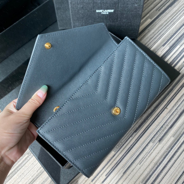 Y*L monogram large flap wallet