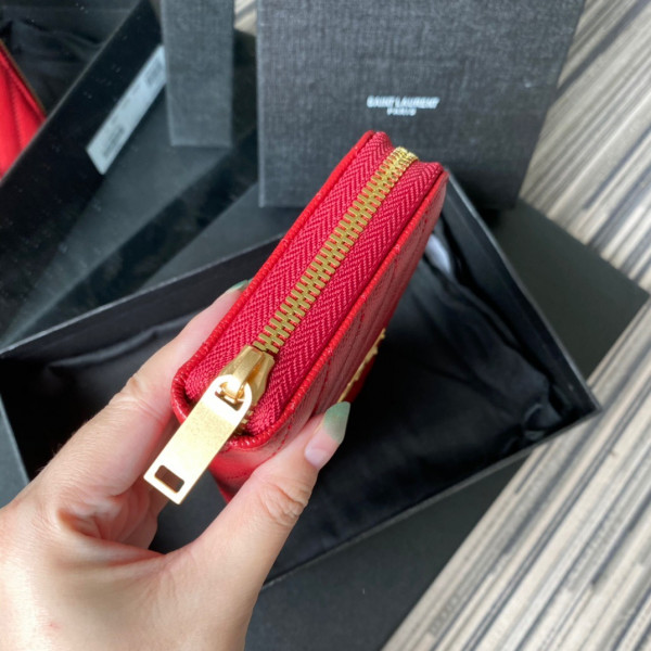 Y*L monogram zippy wallet
