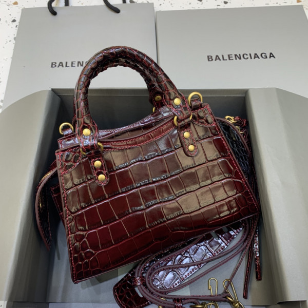 Ba*len*cia*ga neo classic mini top handle bag