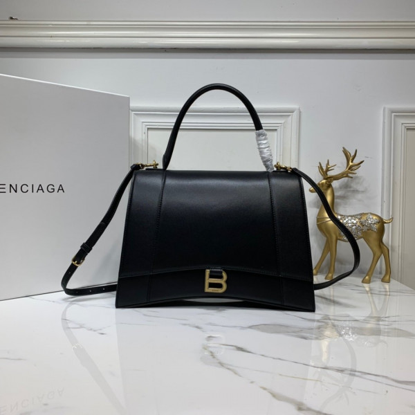 Ba*len*cia*ga hourglass top handle bag