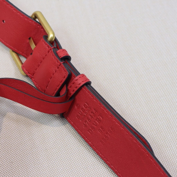 G*u*i gg marmont matelassé leather belt bag