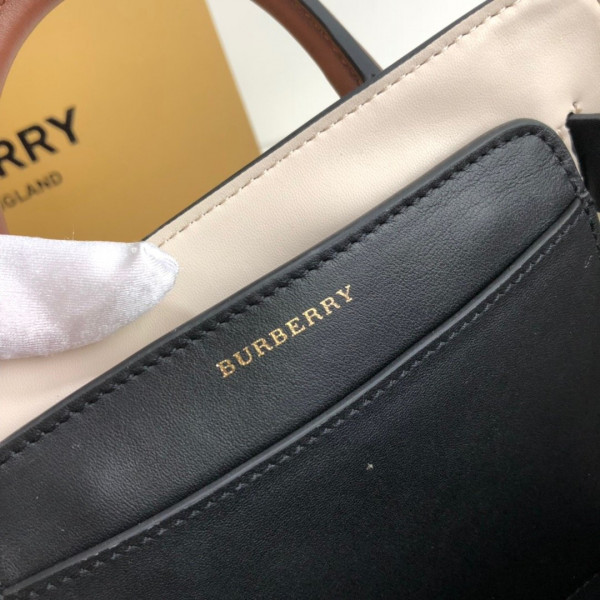 B**rry the mini vintage check triple stud belt bag