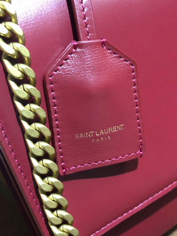 Y*L medium sunset satchel in smooth leather