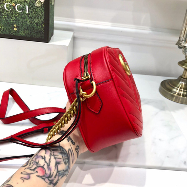 G*u*i gg marmont small matelassé shoulder bag