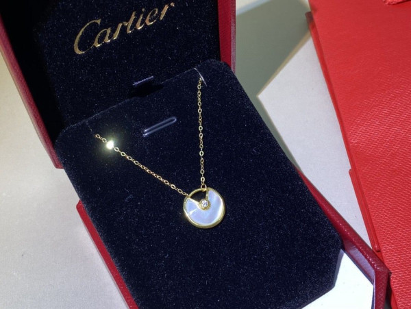 Ca*t*er  amulet necklace