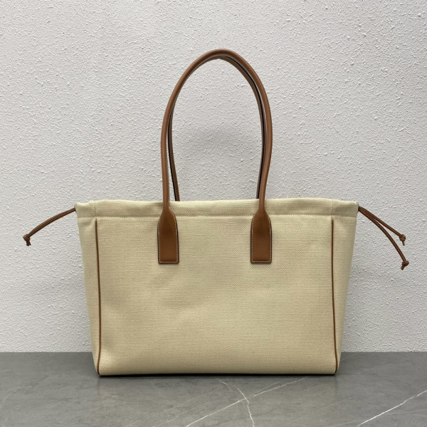 CELIN* CABAS DRAWSTRING CUIR TRIOMPHE