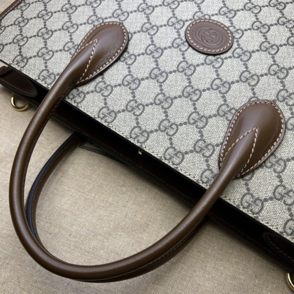 g*u*i g*u*i gg S*p*e monogram tote bag