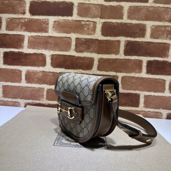 G*u*i horsebit 1955 mini rounded bag