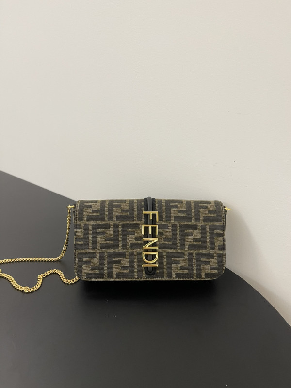 F**di graphy bag-22*5*11cm