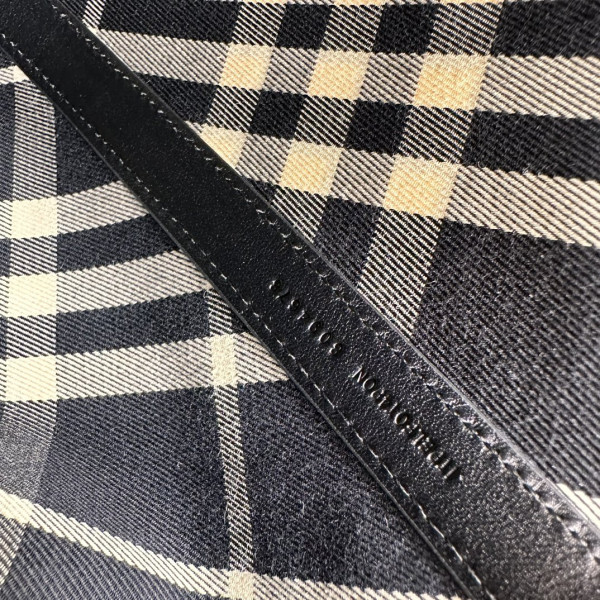 B**rry small check shoulder bag